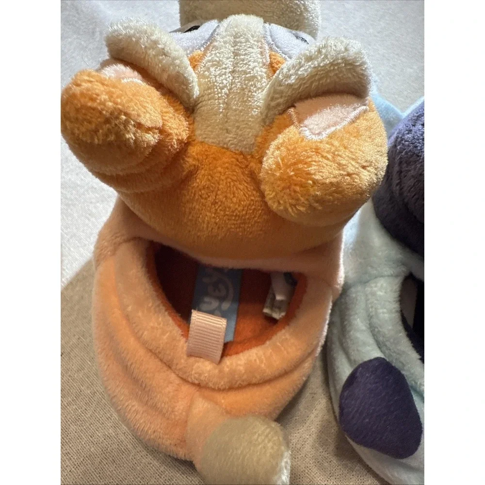 Bluey Bingo‎ Plush Beanbag Clip On Backpack Stuffed Animal Toy 2 Piece